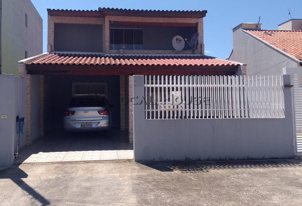 Sobrado à venda em São José dos Pinhais, Roseira de São Sebastião, com 3 quartos, 100m²